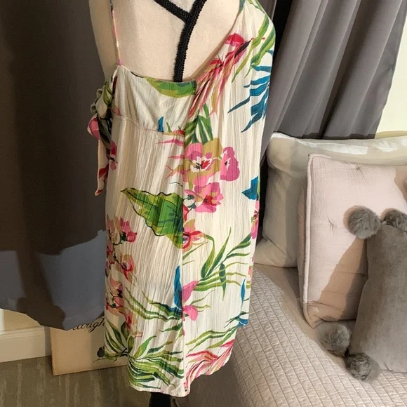 Billabong Night Twist Swing Mini Dress small - Picture 8 of 14